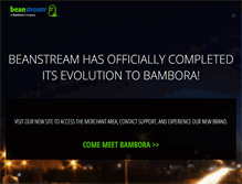 Tablet Screenshot of beanstream.com